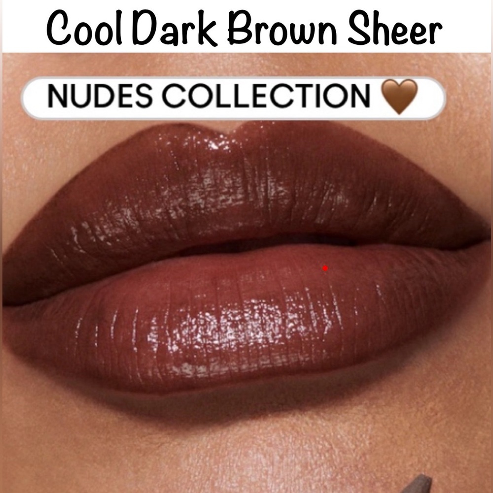 LAST 💋 UNCENSORED a MAC LUSTREGLASS SHEER-SHINE LIPSTICK. RETAIL $27. NEW.